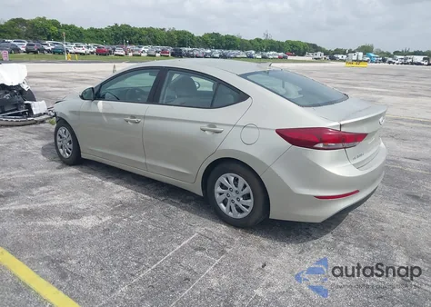 2017 Hyundai Elantra Se z USA, uszkodzony, nr VIN KMHD74LF5HU072543